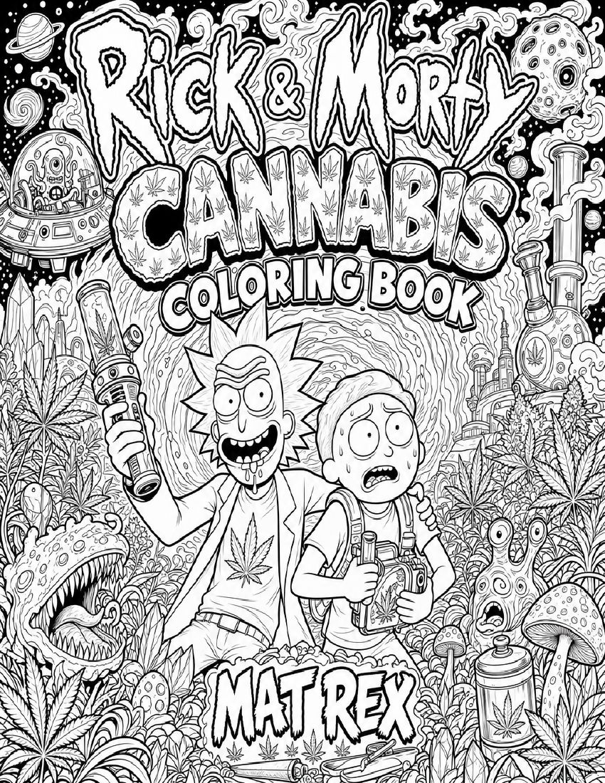 Rick & Morty Cannabis cover